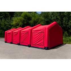 Cort gonflabil modular de urgenta 4x7.7m, fara compresor