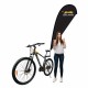 Steag bicicleta personalizat tip lacrima