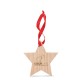 Ornament din lemn în formă de stea Starlie