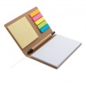 Carnetel cu sticky notes si pix