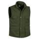 Vesta de munca personalizata Django cu buzunare military green