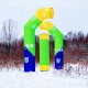 Totem gonflabil in forma de baston, fara compresor, 4.5x3m (Ø46cm)