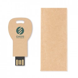 Stick USB din hartie, forma cheie, 1-32GB
