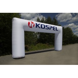 Poarta gonflabila patrata personalizata 8x4m, cu compresor