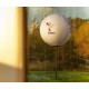 Balon publicitar gonflabil fara compresor pe suport metalic