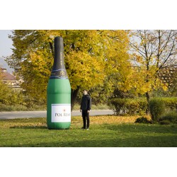 Sticla gonflabila de vin personalizata