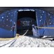Cort personalizat promotional Axion Easy 6x6 m client Corde Games intrare pe partie