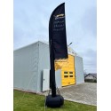 Steag 3D personalizat 3.5 m