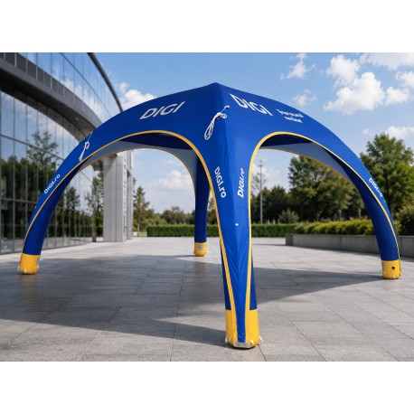 Cort gonflabil personalizat Square 5x5m
