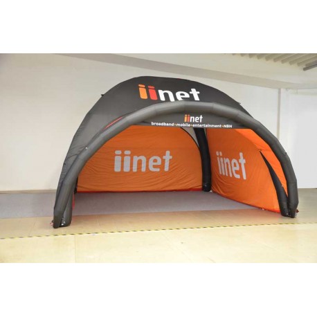 Cort gonflabil personalizat Square 5x5m