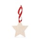 Ornament din lemn în formă de stea Starlie