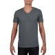 Tricou bărbați guler V Gildan Softstyle