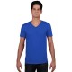 Tricou bărbați guler V Gildan Softstyle
