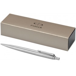 Pix Parker Jotter inox pastă neagră