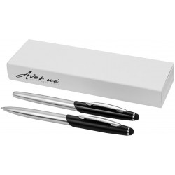 Set cadou pix ballpoint cu stylus și pix rollerball Geneva