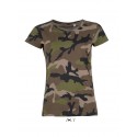 Tricou damă camuflaj Sols Camo