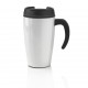 Cană cafea inox promoțională 400 ml cu capac