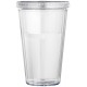 Pahar din plastic cu pai 450ml