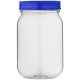 Bidon din plastic cu pai Binx 750ml