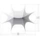 Cort stea personalizat Double Quick Star 225