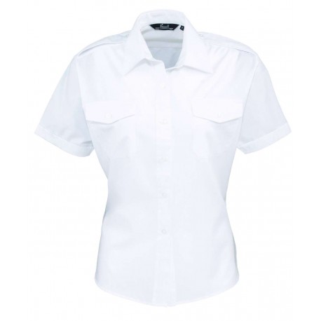 LADIES’ SHORT SLEEVE PILOT SHIRT