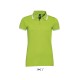 Tricou polo damă Sols Pasadena Pique