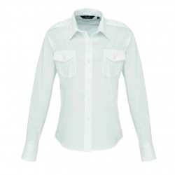 LADIES’ LONG SLEEVE PILOT SHIRT