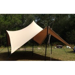 Cort Stretch 4.5x6 m membrana waterproof