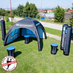Cort gonflabil personalizat Lite 4x4m