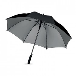 Umbrela personalizata cu interior argintiu Swansea Plus