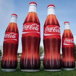 Sticla gonflabila Coca Cola fara compresor BO 250-65