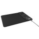 Mouse pad cu incarcare wireless si logo iluminat