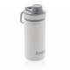 Bidon sport tip termos din inox Ermos 550 ml alb gri