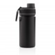 Bidon sport tip termos din inox Ermos 550 ml negru