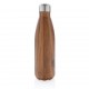 Sticla termos din inox cu aspect de lemn 500ml