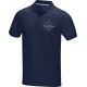 Tricou polo personalizat din bumbac organic culoare navy