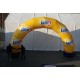 Poarta gonflabila rotunda personalizata 8x4m, cu compresor