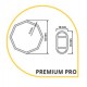 Cort pliabil Premium ProTent 3x3/3x4.5/3x6m - 5 ANI GARANTIE