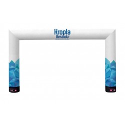 Poarta gonflabila personalizata patrata, fara compresor, 4.5x3m (Ø46cm)