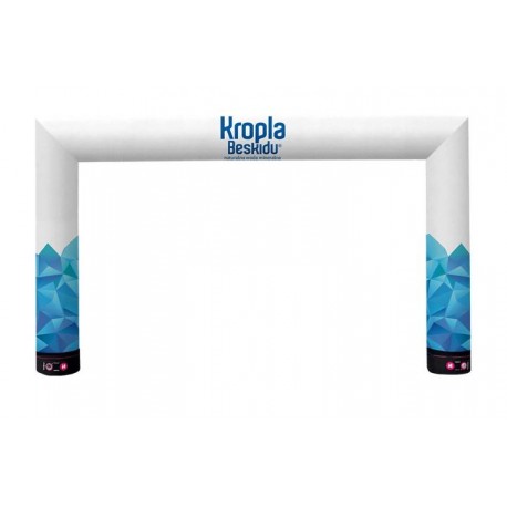 Poarta gonflabila personalizata patrata, fara compresor, 4.5x3m (Ø46cm)