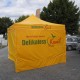Cort pavilion profesional 3x3-m personalizat Vitabri V3 Client Delikatesy Polsky Market
