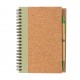 Notebook cu pix si coperta din pluta
