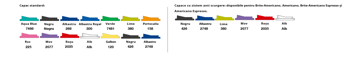 Tipuri si culori capace pahare personalizate