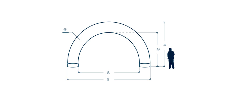 Dimensiuni poarta rotunda pentru concurs Axion