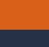 Tangerine/Navy