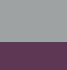 Heather Grey/Heather Aubergine