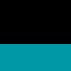 Black/Turquoise
